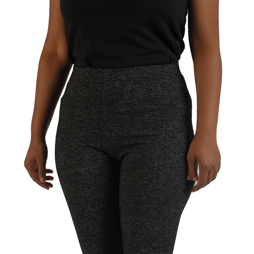 TAMSY Slim Fit Leggings (Size L-14) - Charcoal