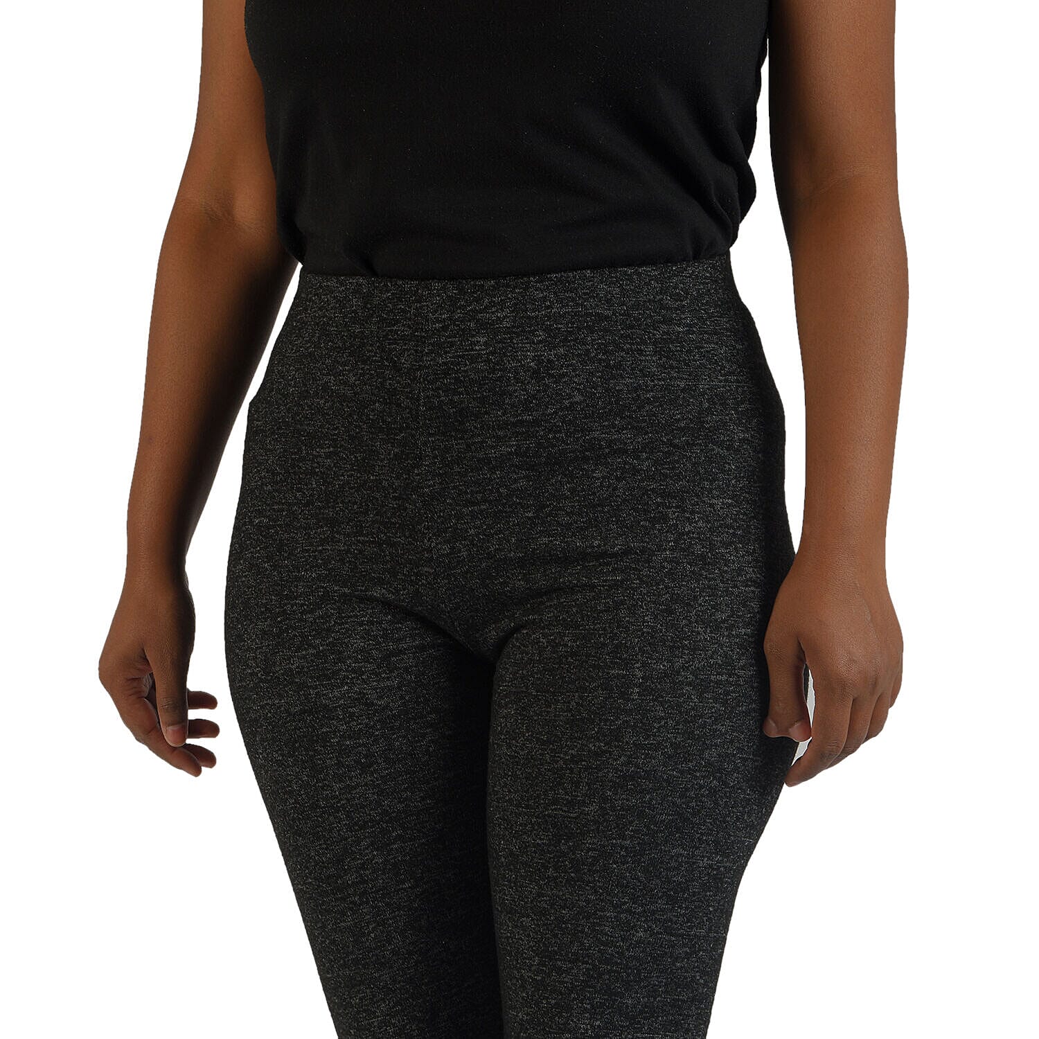 TAMSY Slim Fit Leggings (Size L-14) - Charcoal V32516783 4