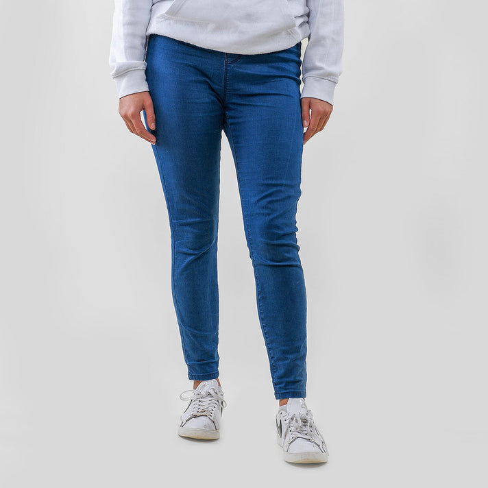 TAMSY High Waisted Stretchable Jegging   - Indigo 6830296 1