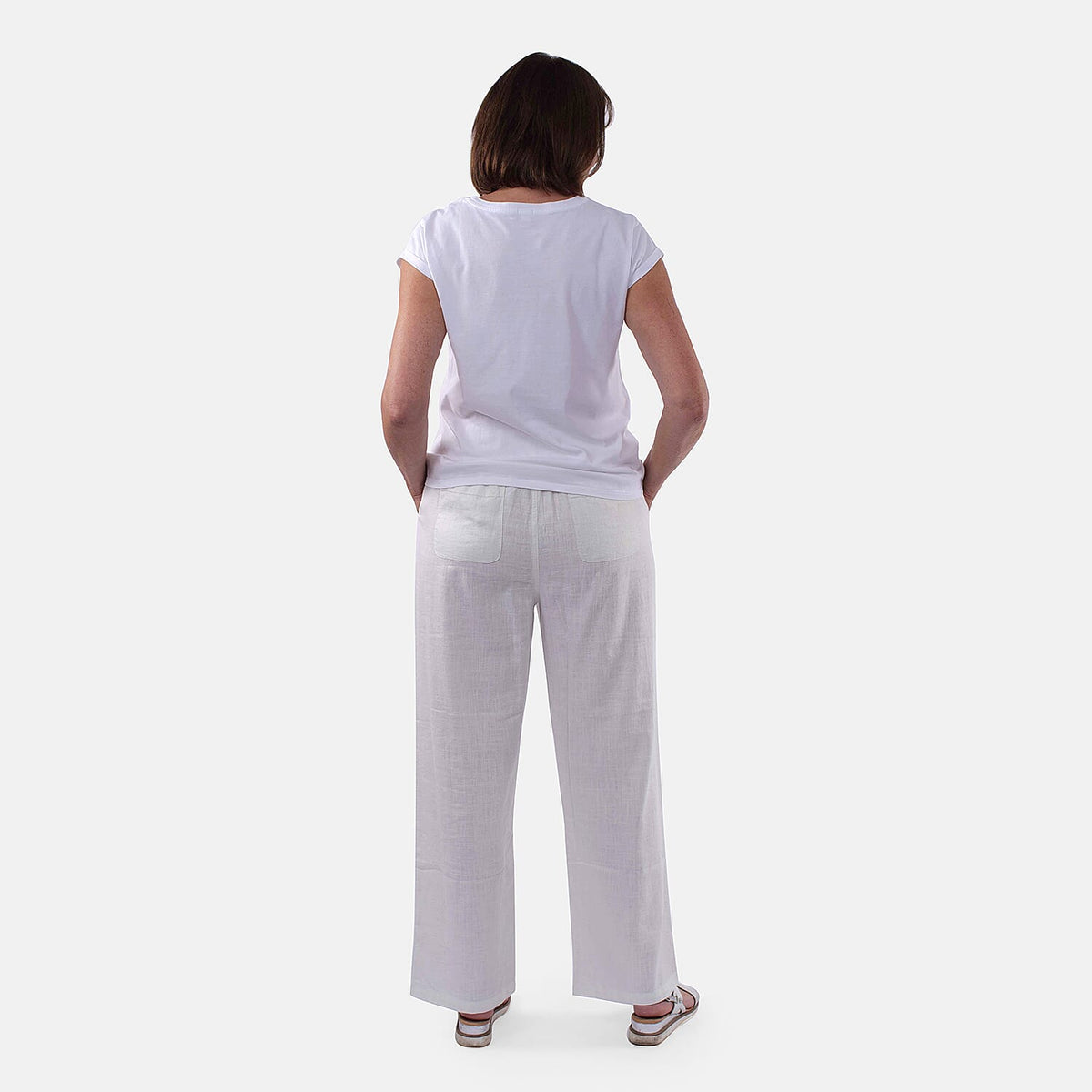TAMSY Linen Loose Fit Trouser 8732983 1
