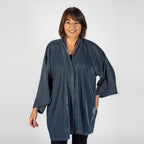 TAMSY Long Sleeves Kimono (One Size, 8-18) - Grey