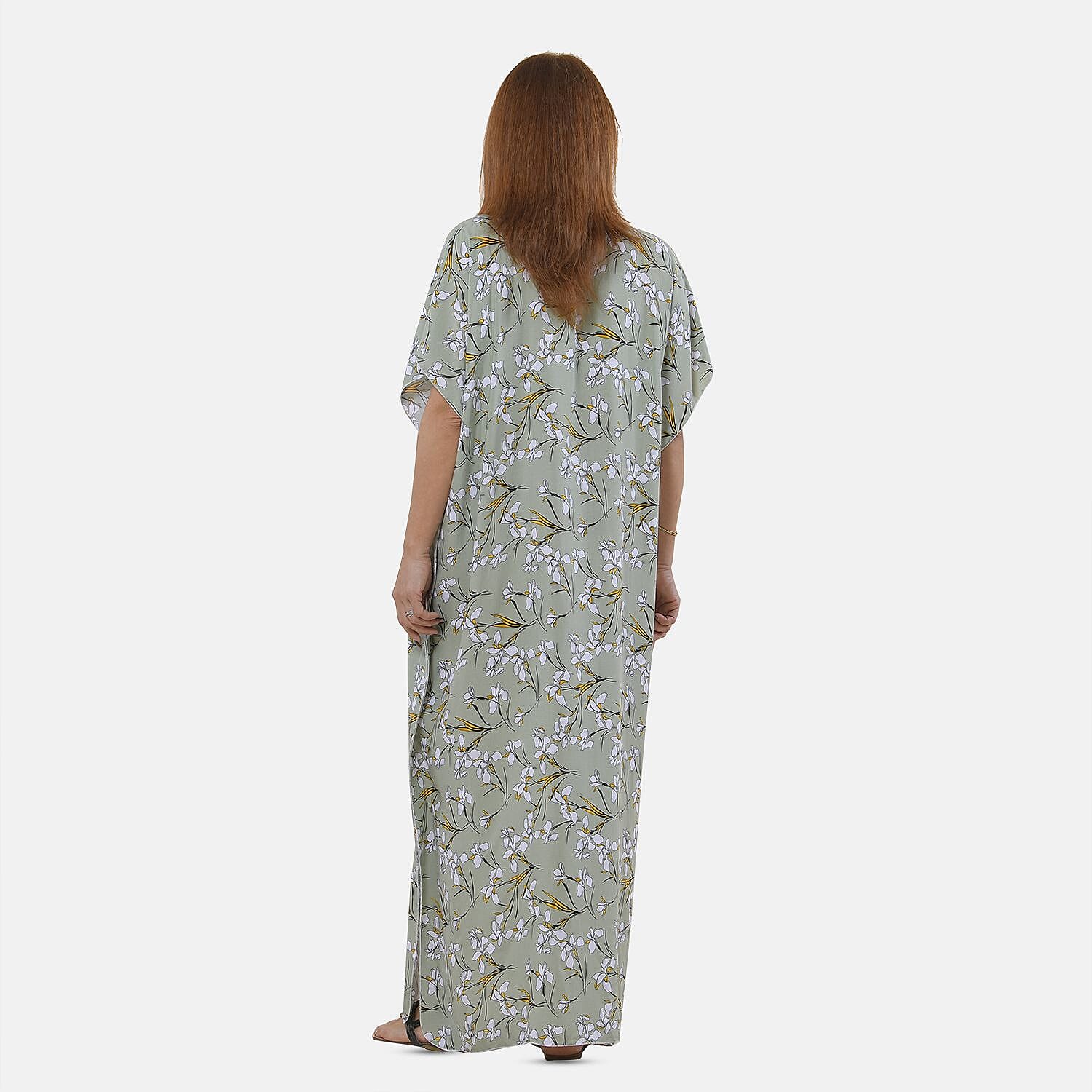 TAMSY Printed Long Kaftan Dress 7309490 2