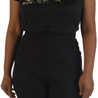 TAMSY Slim Fit Leggings (Size S-10) - Black