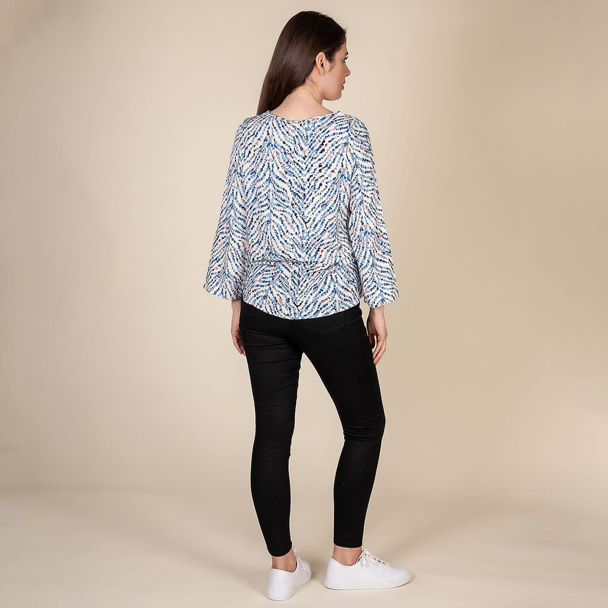 TAMSY Multi-Heart Pattern Women's Top - Multi 3880281 1