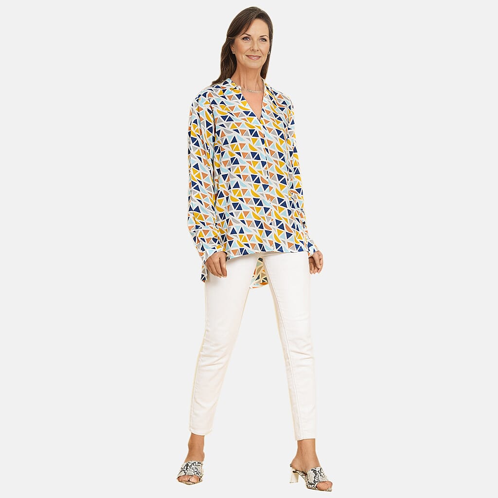 TAMSY Printed Long Sleeve Women's Shirt 7837071 0