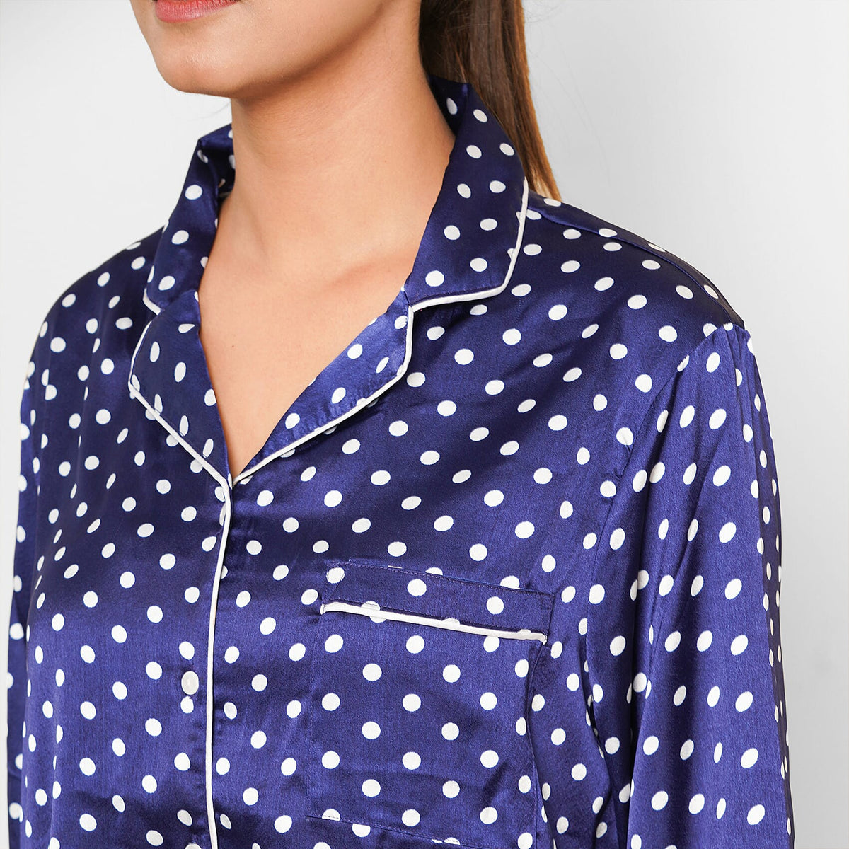 TAMSY Printed Nightwear Set - Blue 7314586 4