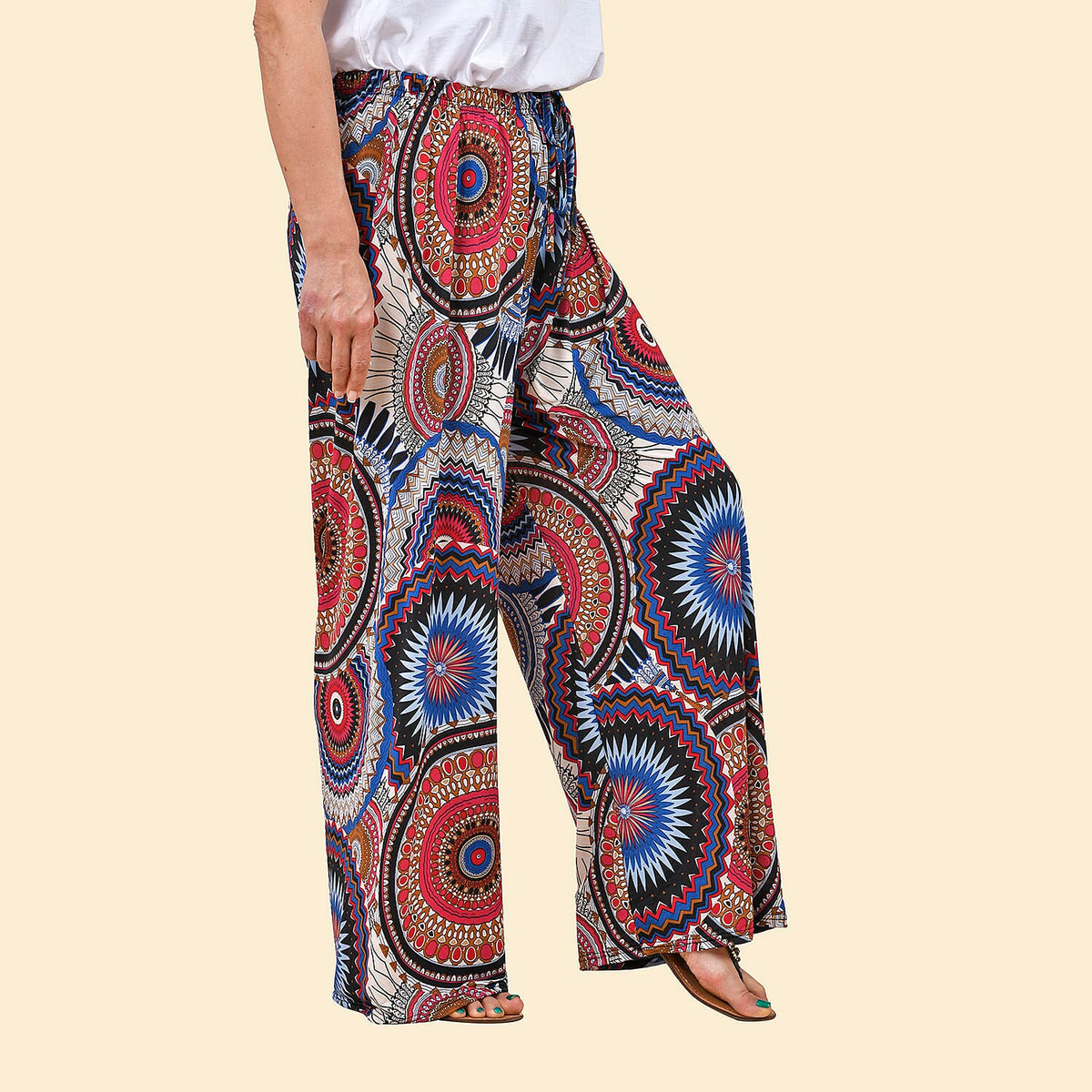 TAMSY Printed One Size Collection Trousers 8860839 3