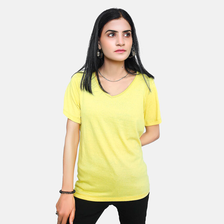 TAMSY Set of 2 Short Sleeve Classic V Neck T-Shirt 7646906 2