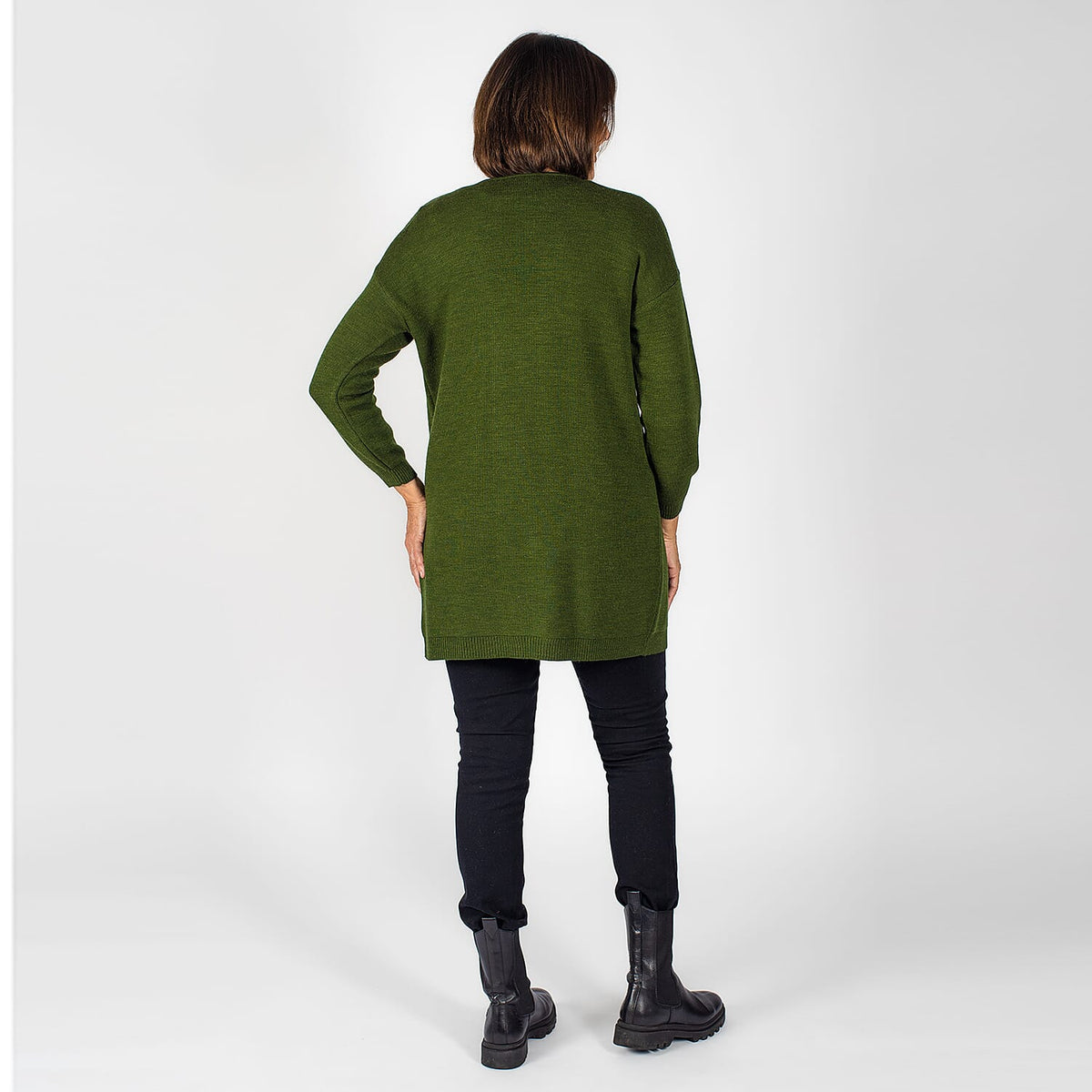 TAMSY Soft Touch Knitted Longline Cardigan 3885472 5