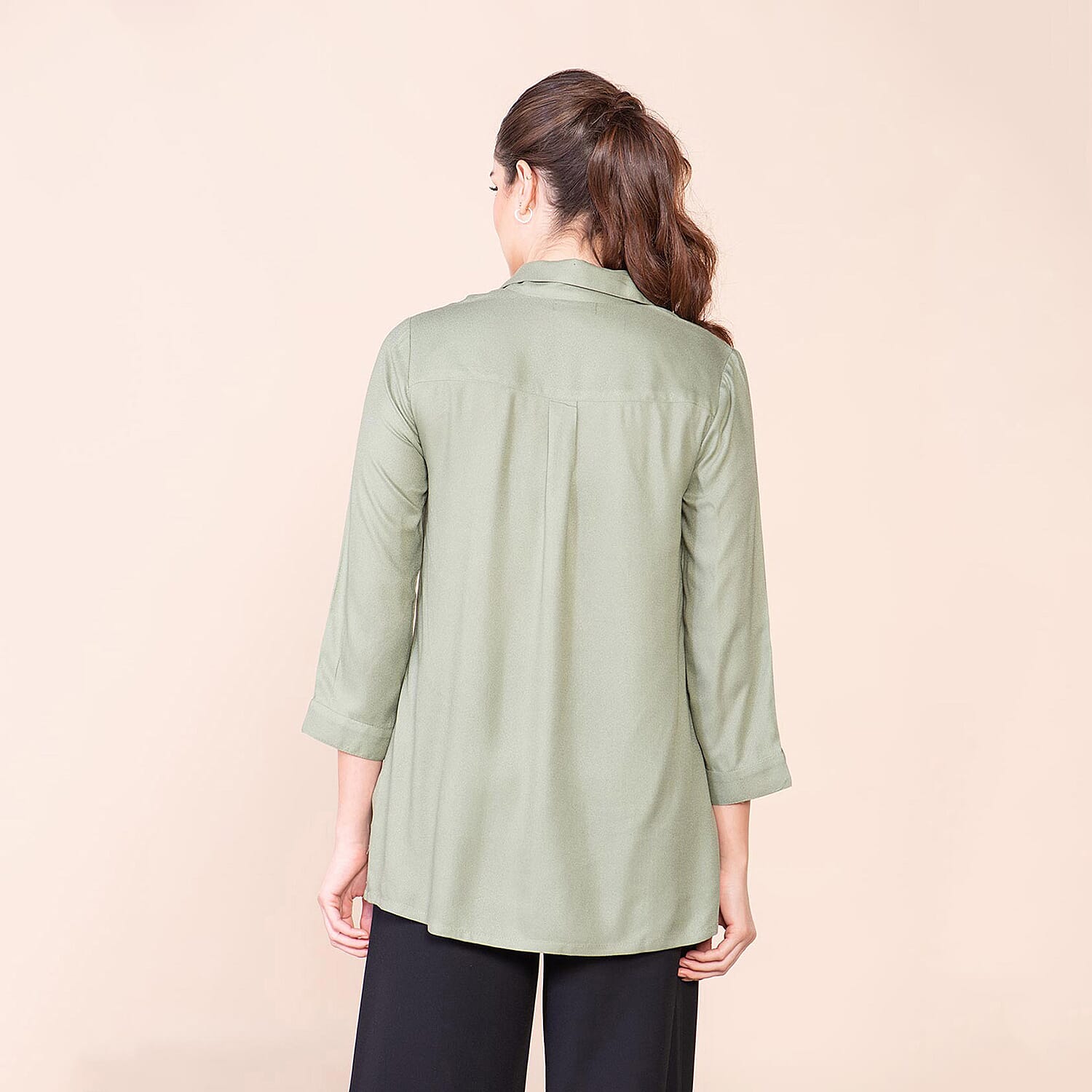 TAMSY Top  - Olive Green 7819909 5