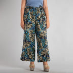 100% Viscose Flower Pattern Palazzo (Size 16) - Multi