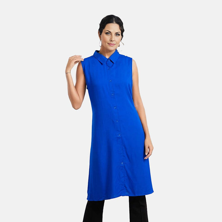 TAMSY Long Length Sleeveless Dress V32636943 1