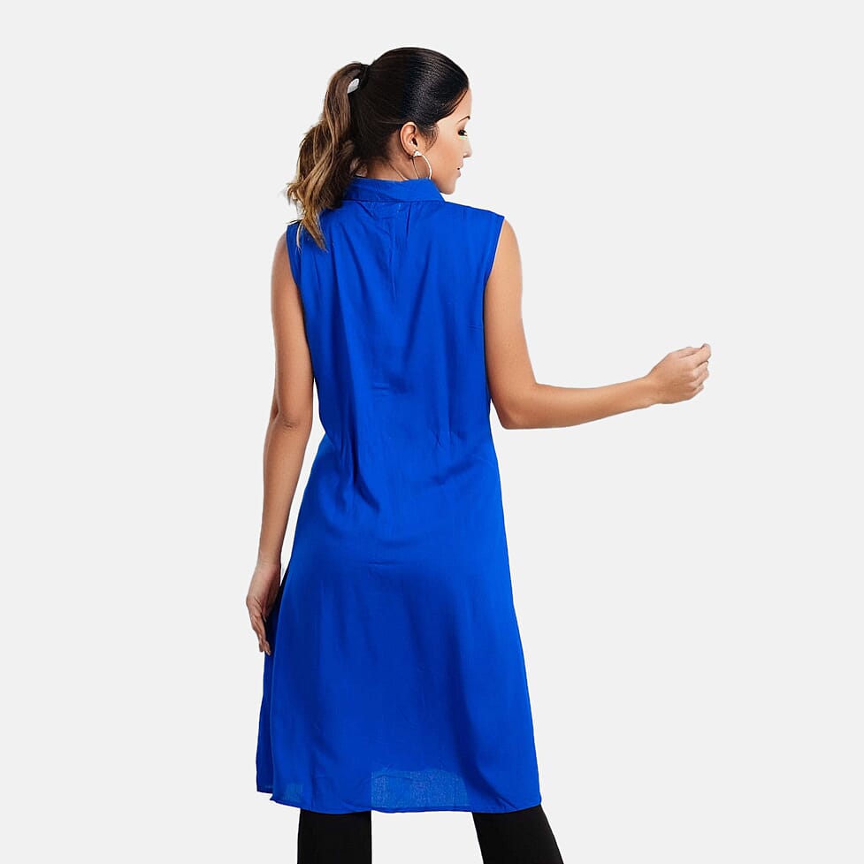 TAMSY Long Length Sleeveless Dress V32636943 2