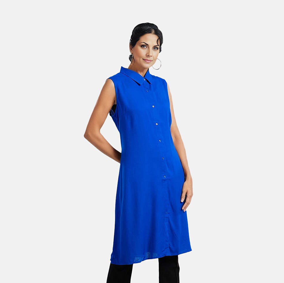 TAMSY Long Length Sleeveless Dress V32636943 3