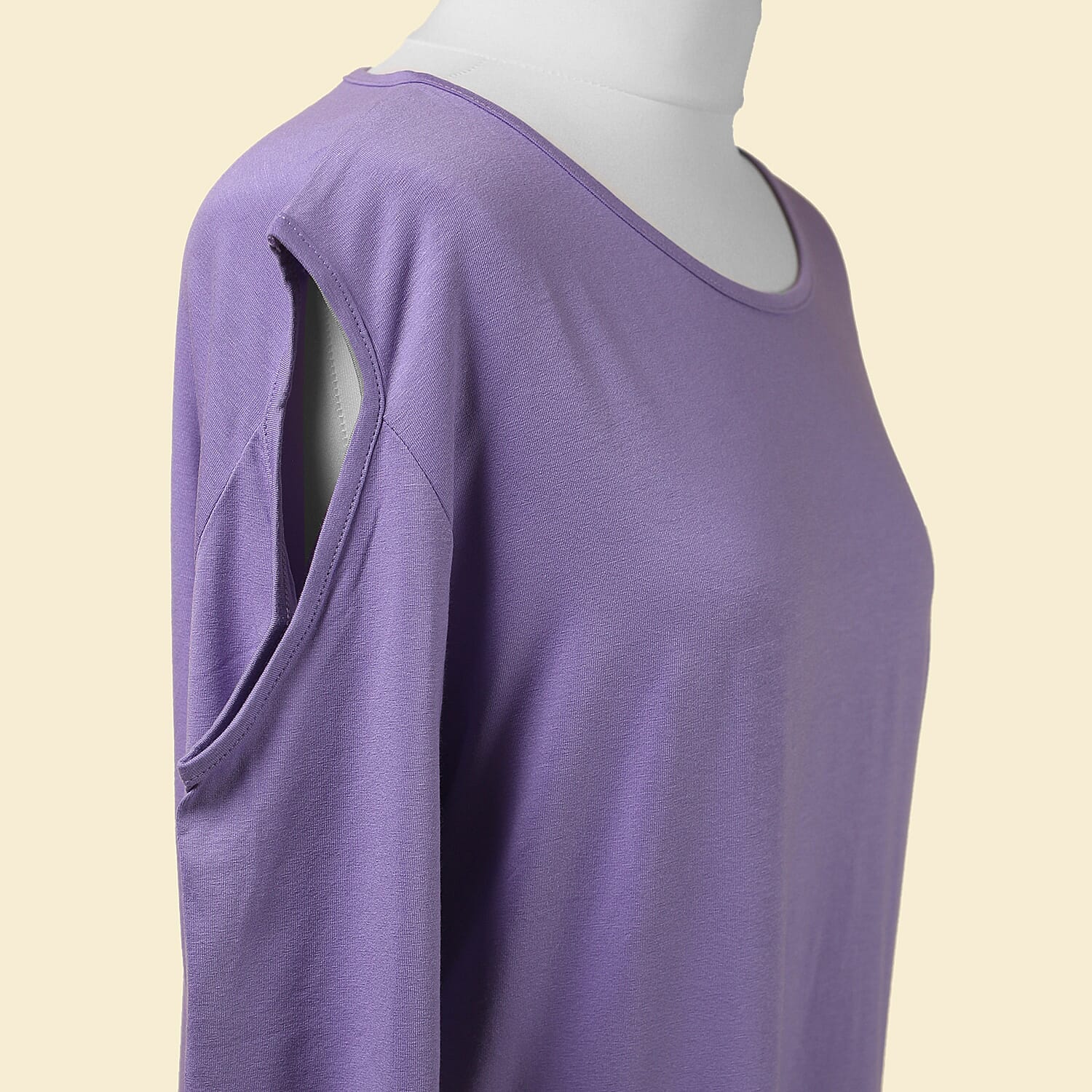 TAMSY Women's Cold Shoulder Top 3846735 4