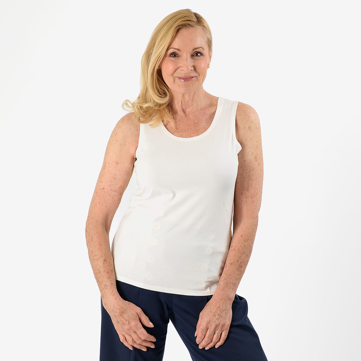 TAMSY Womens Sleeveless Tank Top 7742109 0
