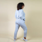 TAMSY Womens Slim Joggers (Size - 12) - Light Grey