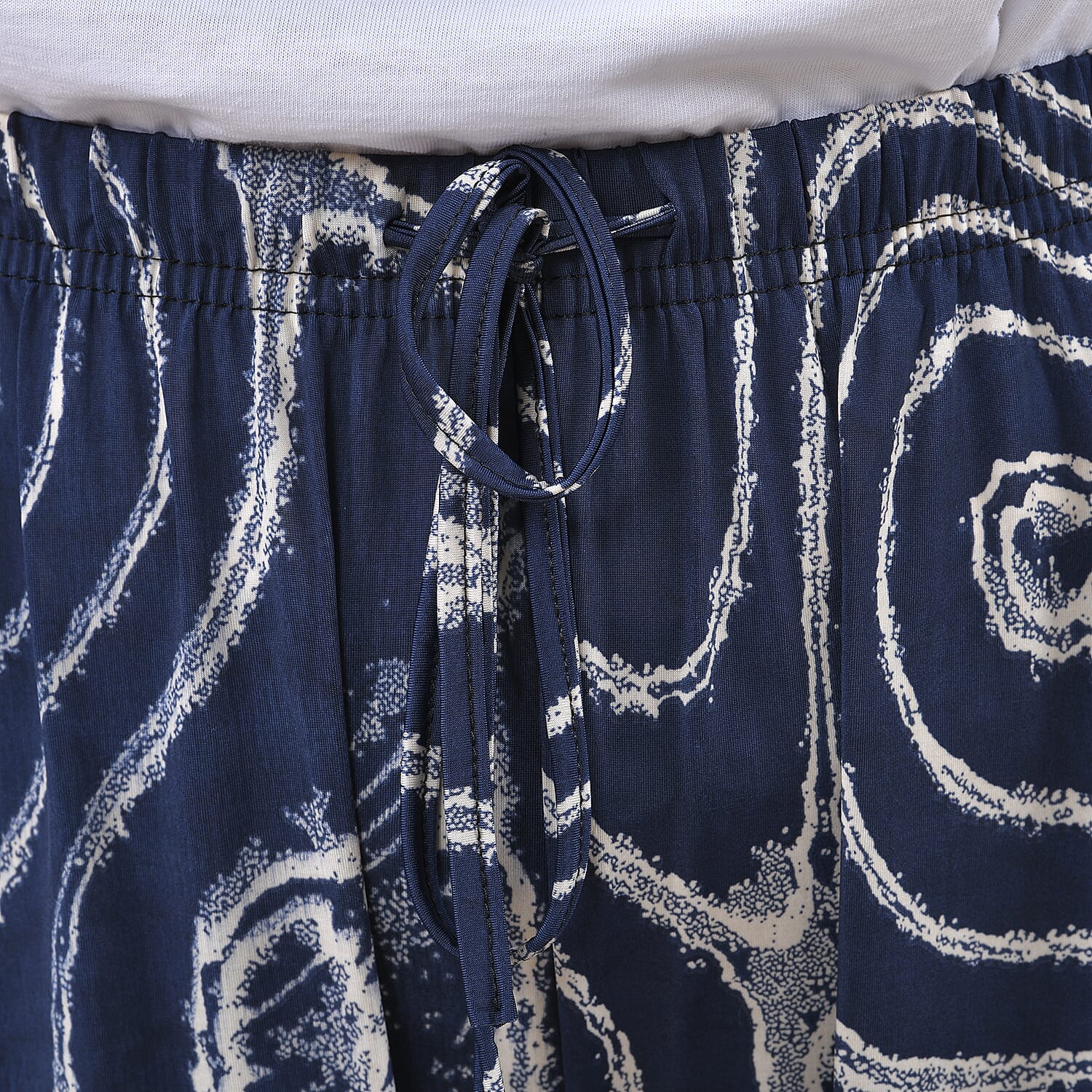 TAMSY Zig Zag Printed One Size Collection Trousers  - Black and White 8860841 5