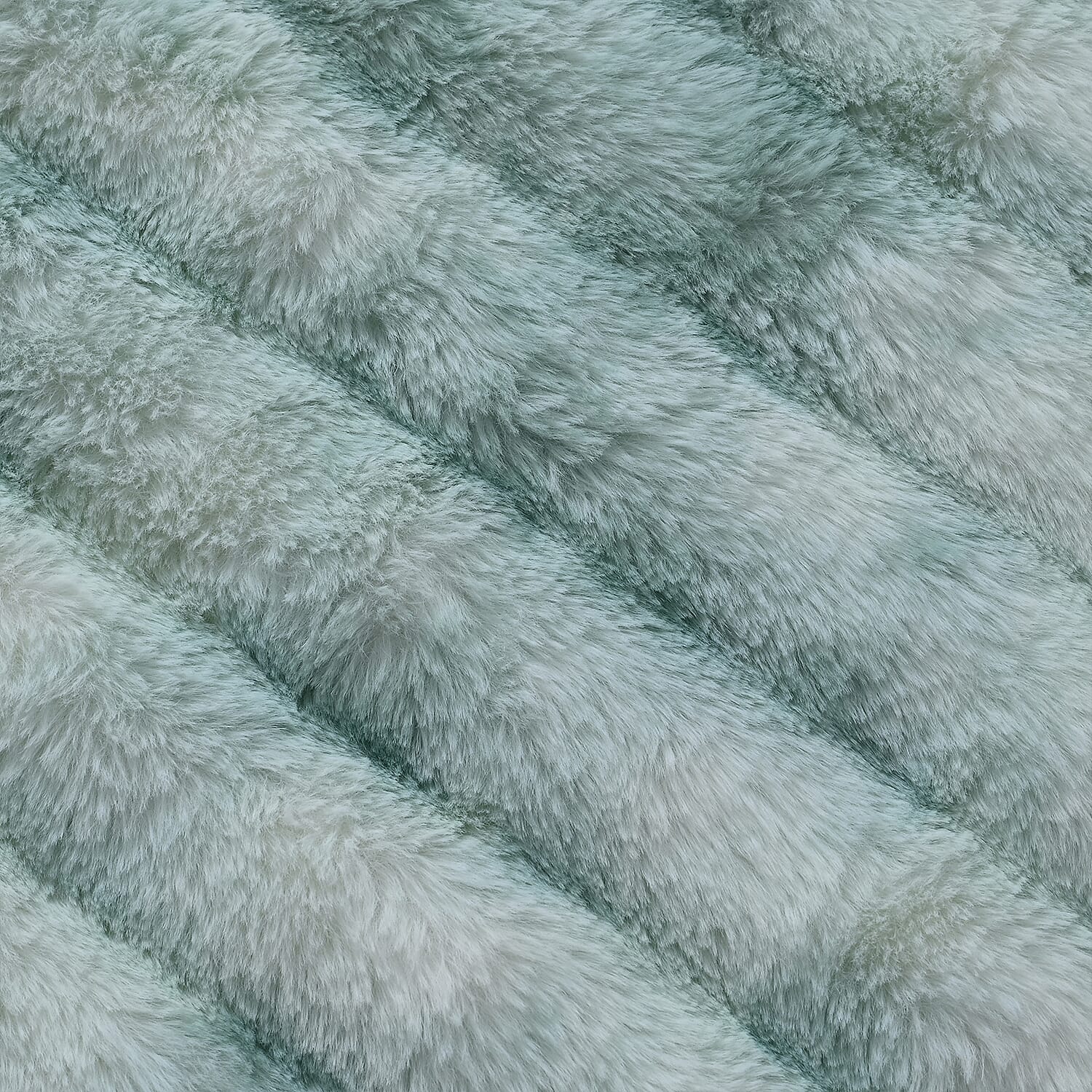 Hush Haven Patterned Blanket (Size 150x1 cm) - Green &amp; Grey 8198368 5