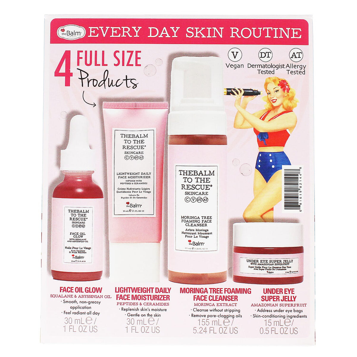 TheBalm - Oh So Glow 3-Piece Makeup Set (Incl. Lip Oil, Oliver Dewy Glow Face Drop, &amp; Mascara) 8536813 2