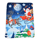 Christmas Super Soft Reindeer Pattern Blanket (Size 165X130 cm) - Reindeer