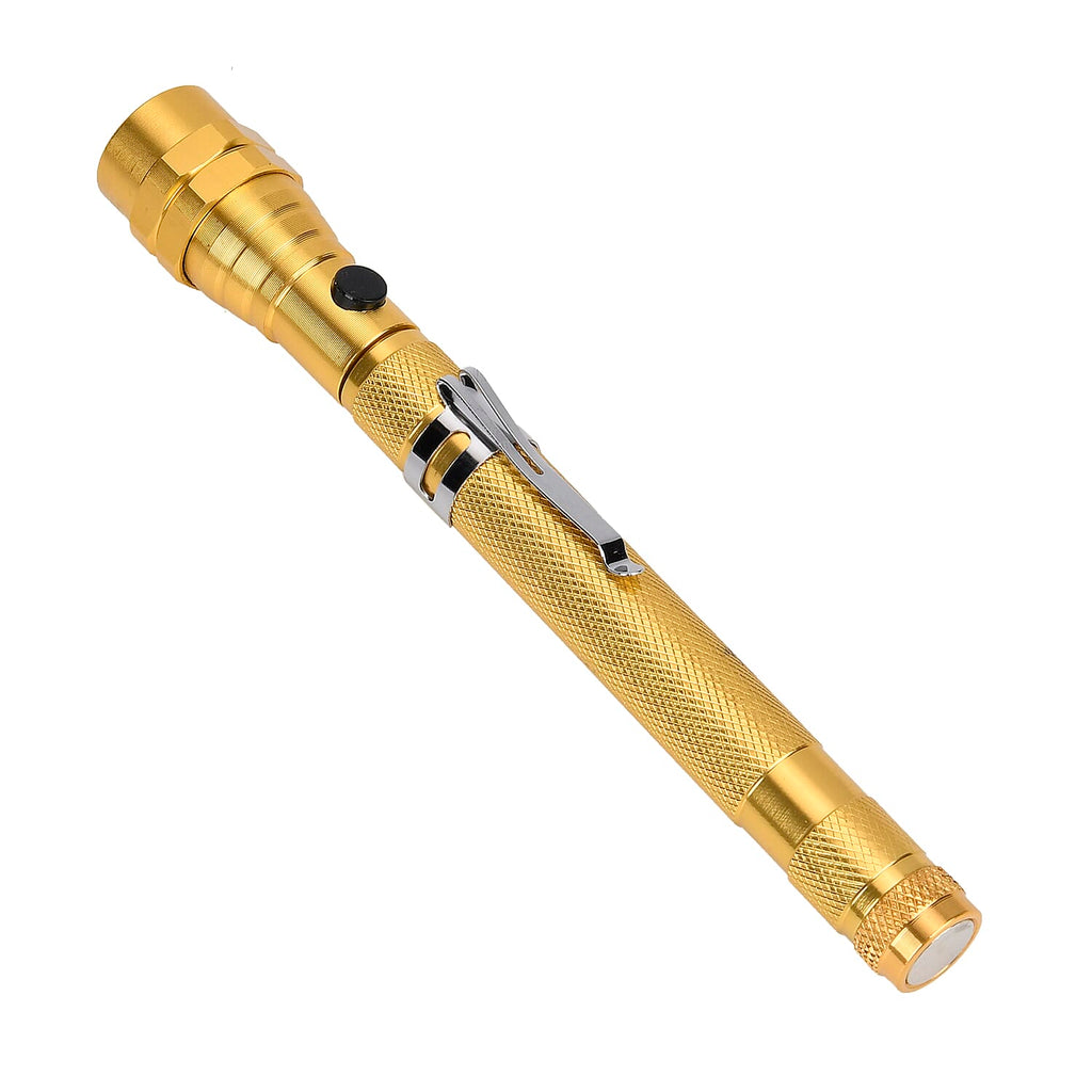 Set of 2 LED Flexible Magnetic Flashlight - Gold