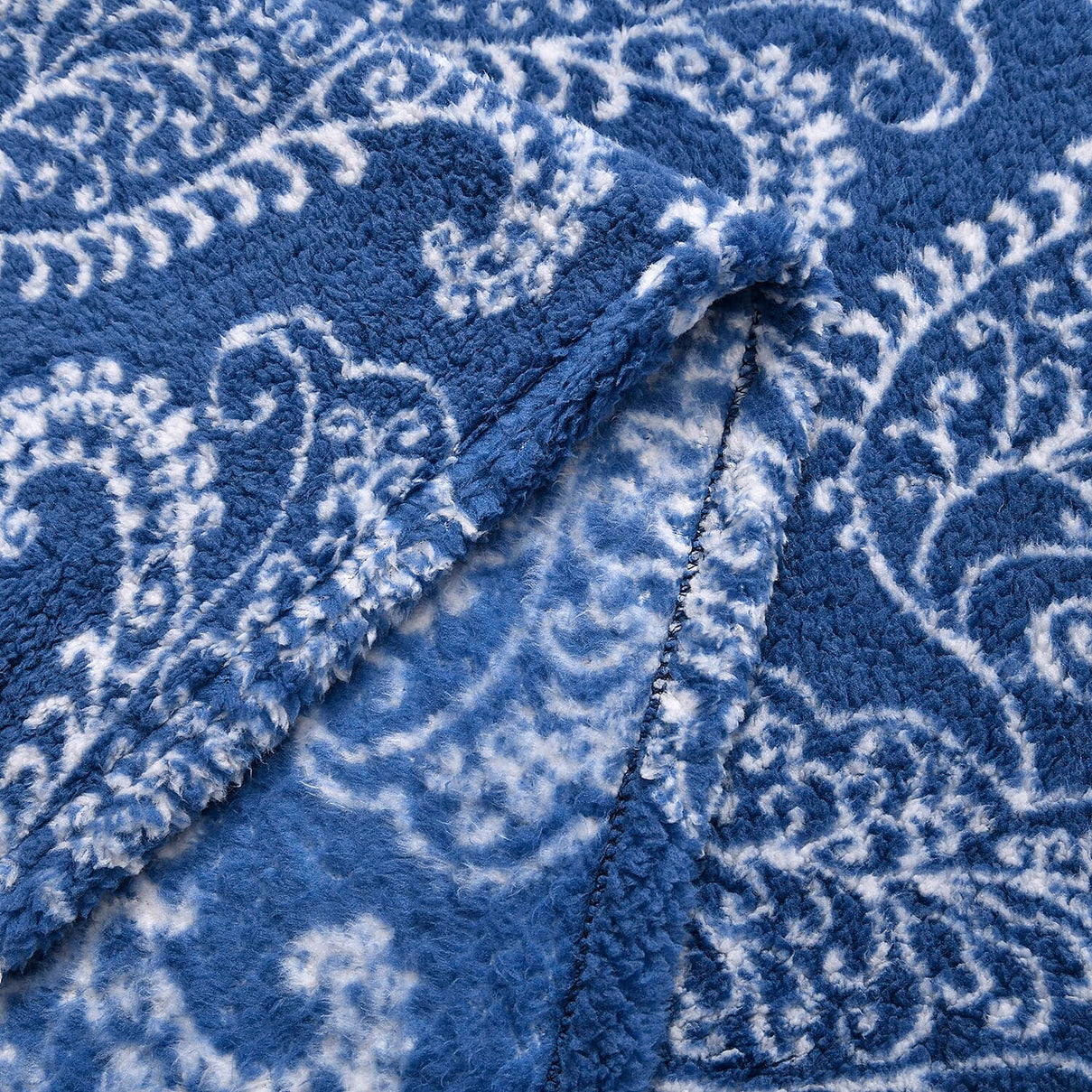 Abstract Pattern Ultra Soft Sherpa Blanket 7607238 4