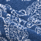 TJC Essentials Abstract Pattern Ultra Soft Sherpa Blanket (Size 200x150 cm) - Blue