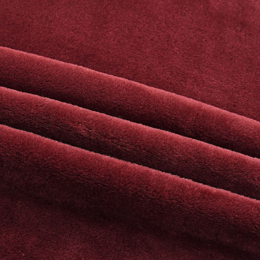 Super Cosy 2-in-1 Blanket Poncho-Pillow (Size 152x101 cm) - Burgundy