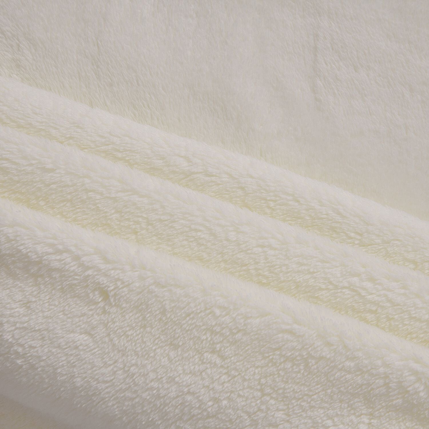 Teddy Fleece Double Layered Blanket (Double Size 200x150 cm) 7594683 7