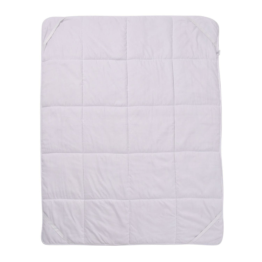 Luxury Edition - Teddy Fleece Quilted Mattress Enhancer - White Double
