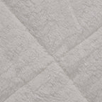 Luxury Edition - Teddy Fleece Quilted Mattress Enhancer - White Double