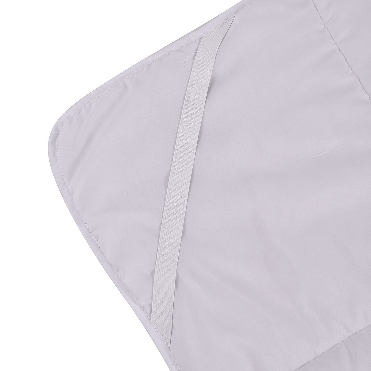 Luxury Edition - Teddy Fleece Quilted Mattress Enhancer - White Double 7594789 7