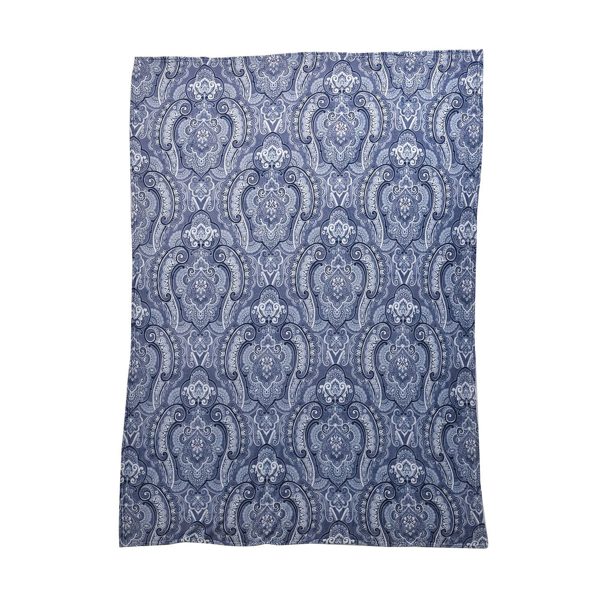 TJC Intricate Pattern Microfiber Blanket (Size 200x150 Cm) - Stone Blue 8884242 2