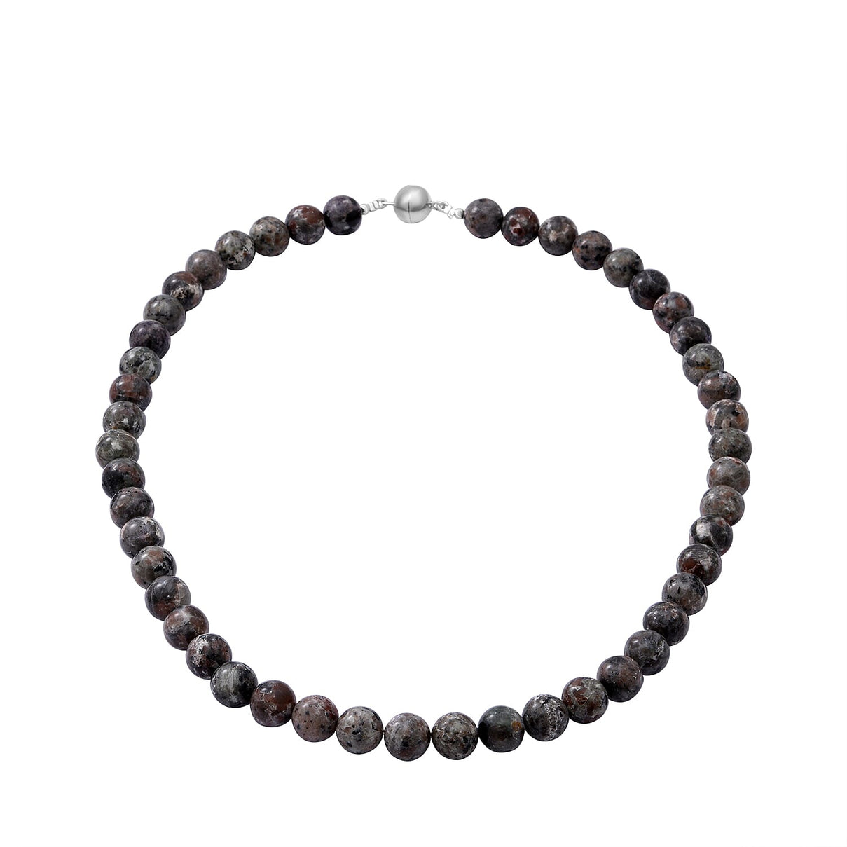 TJC Launch - Yooperlite Beads Necklace Size - 20 inches in Sterling Silver 300.00 Ct. 8948387 0