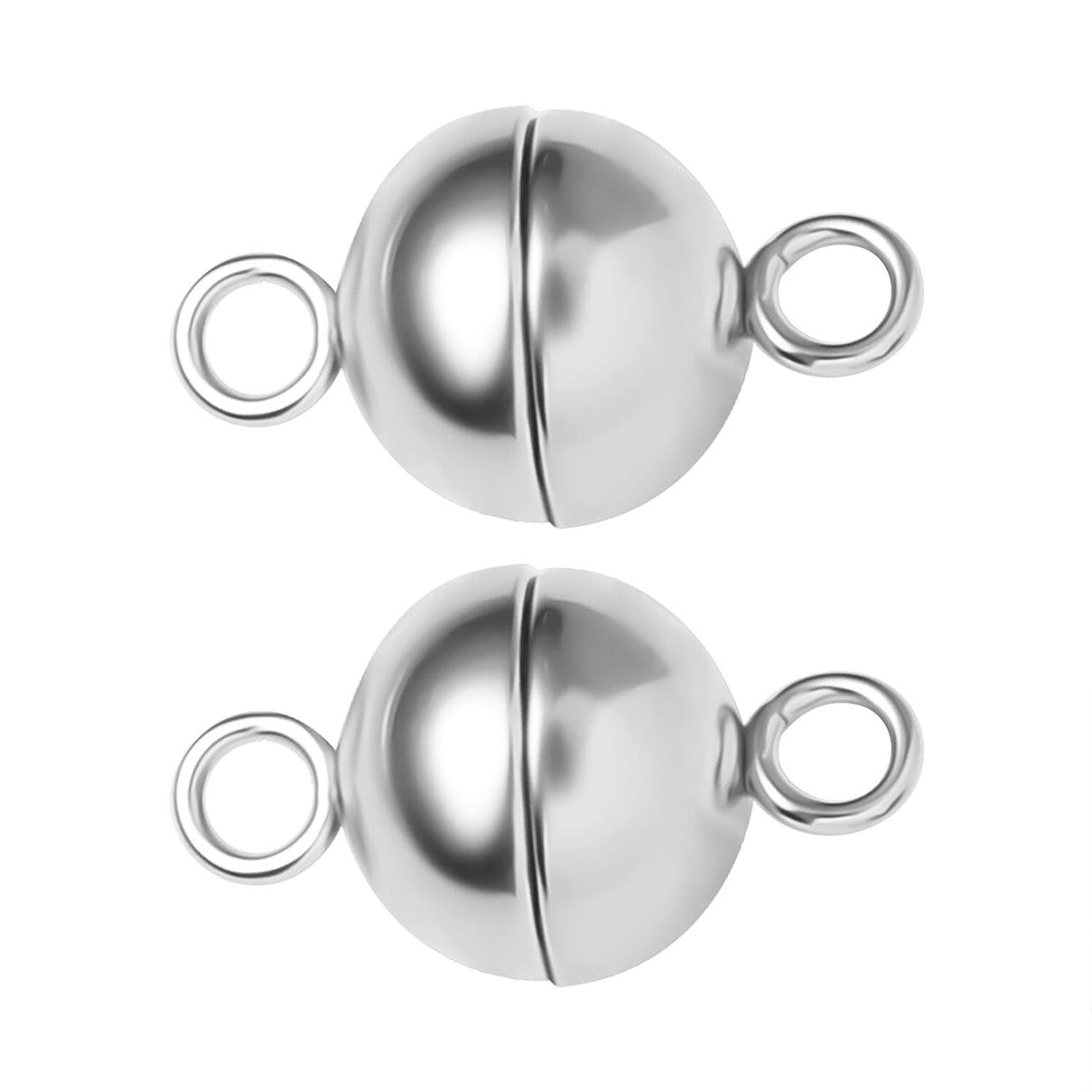 Jewellery Essential Kit - with 2 X Magnetic Lock and 4 X Extenders and 4 X Ring Resizers - Silver Plated 4218399 3