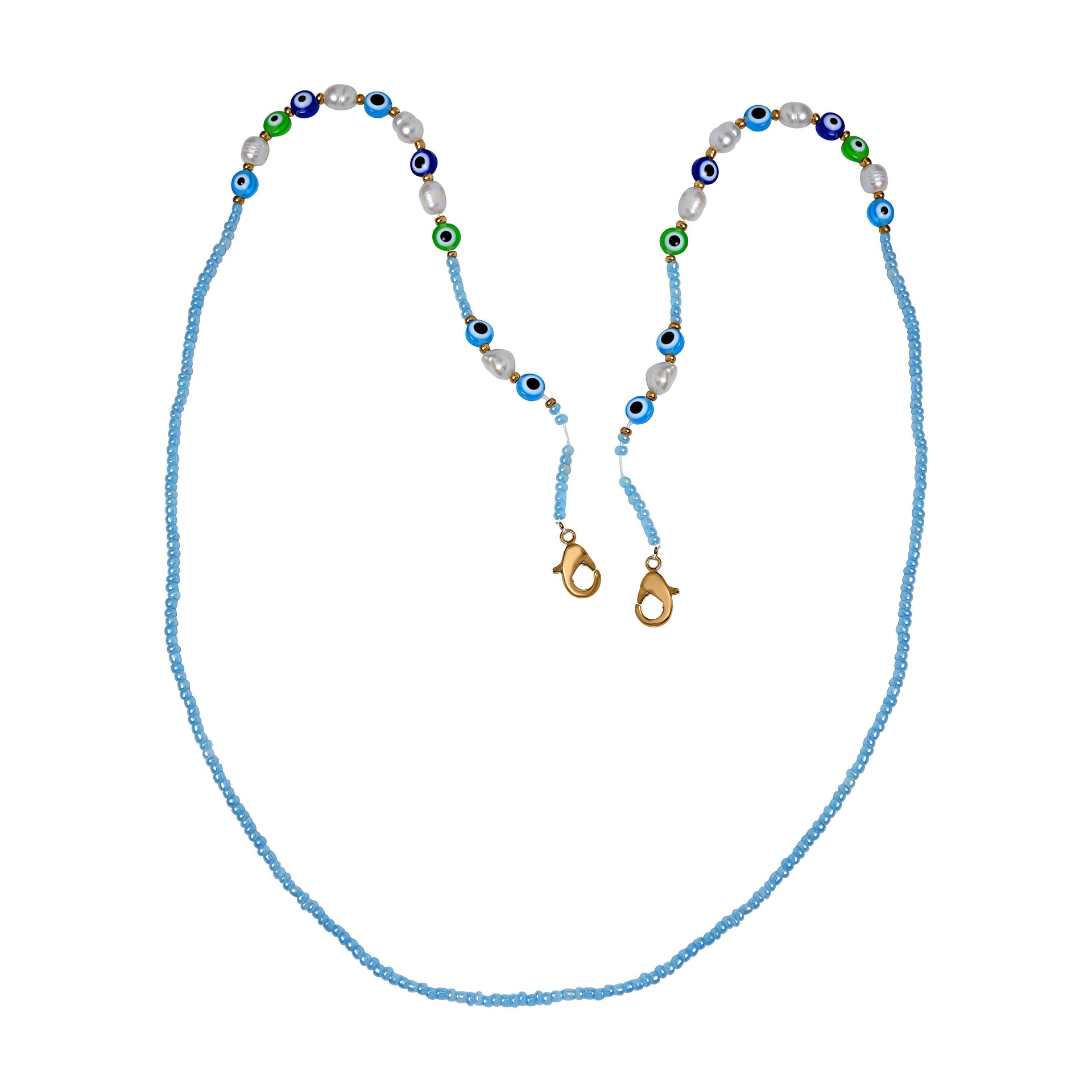 Close Out Deal- Set of 2 - Fresh Water Pearl and Murano Glass Necklace and Bookmark V32356006 2