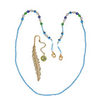 Close Out Deal- Set of 2 - Fresh Water Pearl and Murano Glass Necklace and Bookmark