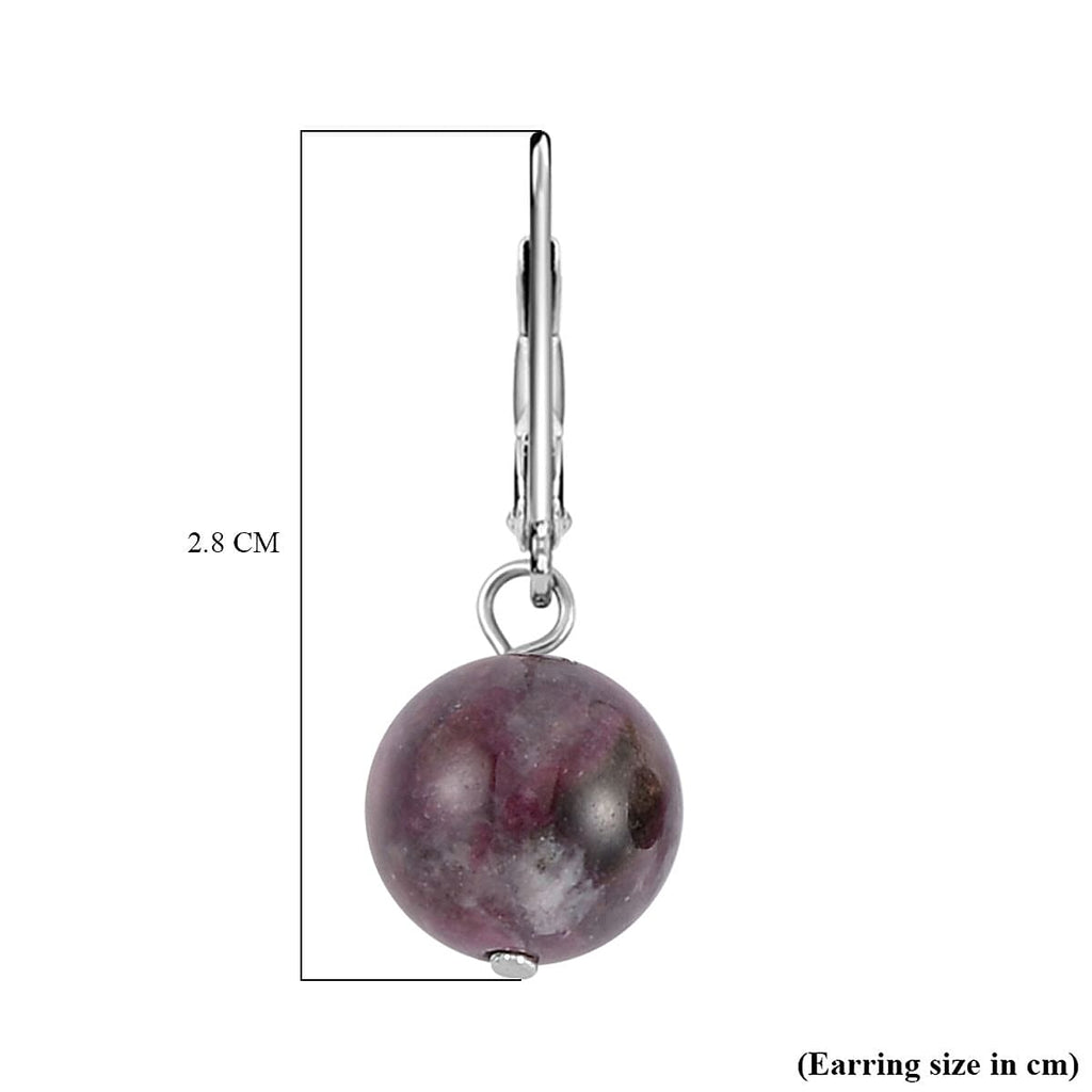 Set of 3 - Multi Gemstone Earrings With Lever Backs