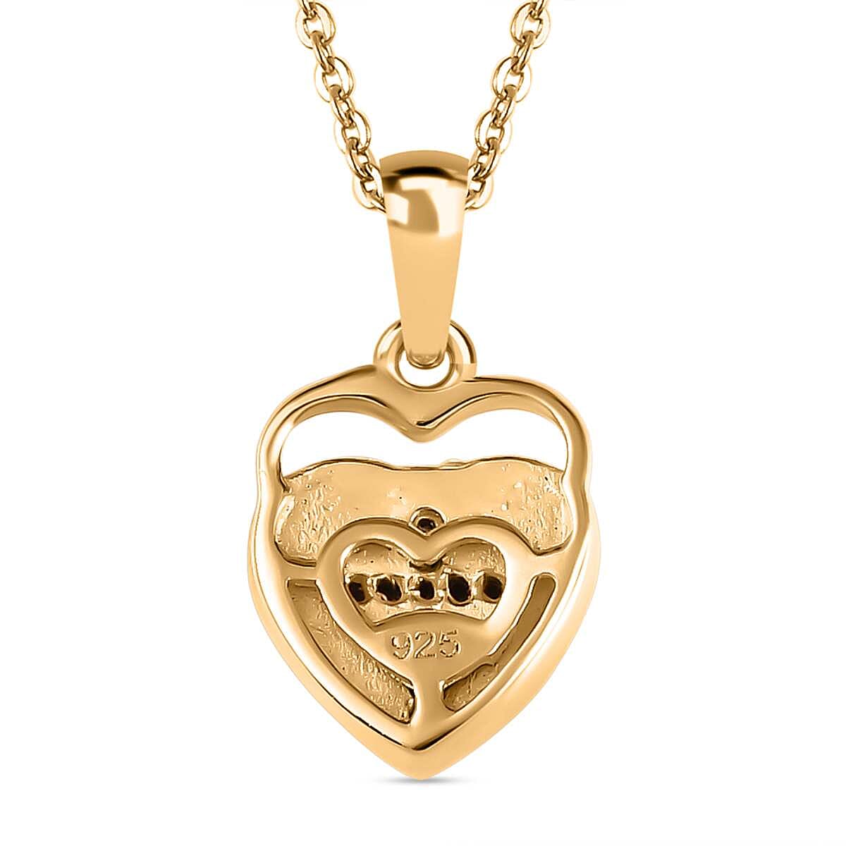 White Diamond Pendant with Chain (Size 20)  Sterling Silver 4229405 4