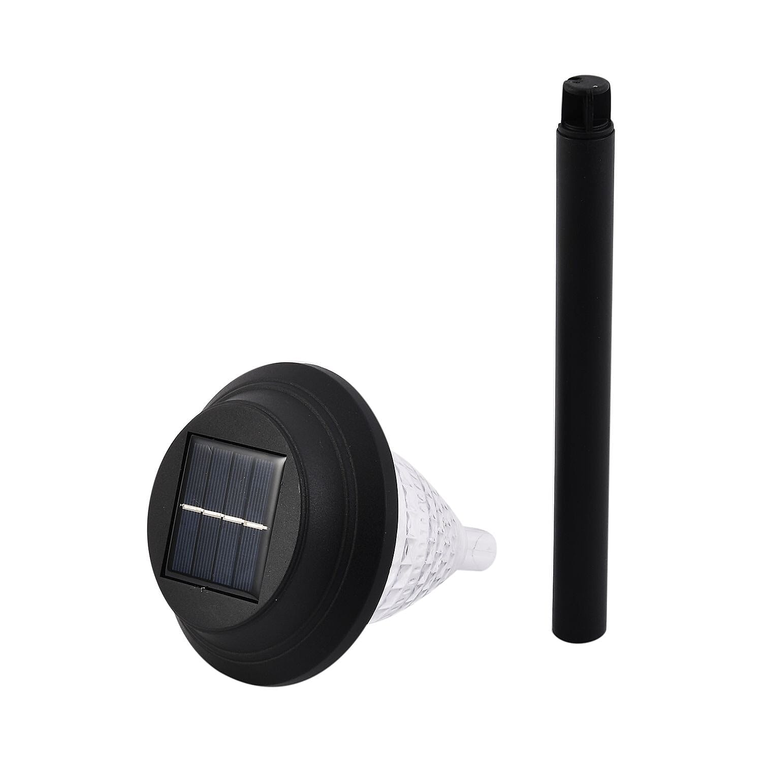 Set of 4 - Stunning Reflection LED Solar Garden Lights with White and Colour Changing Modes 7259114 3