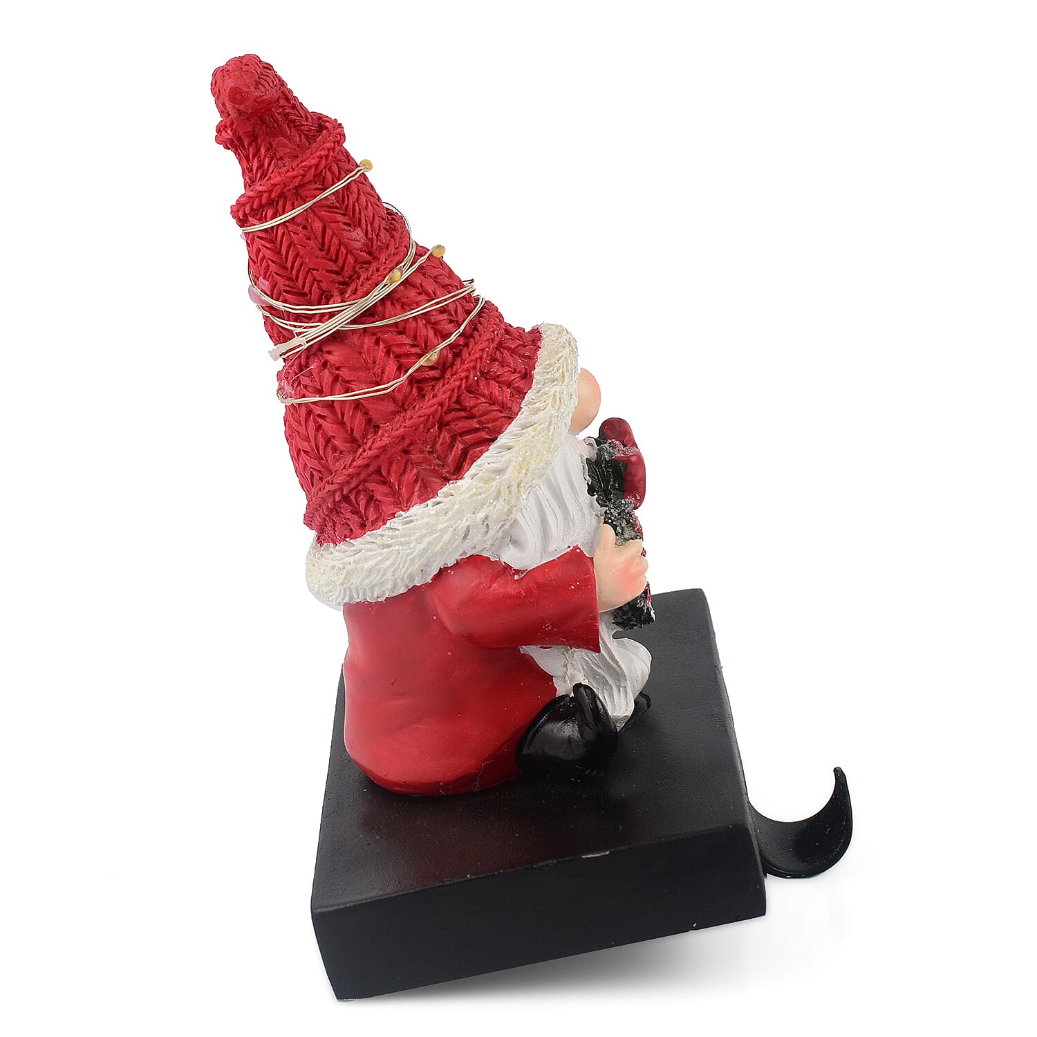 LED Red Gnome Stocking Holder 7558177 4