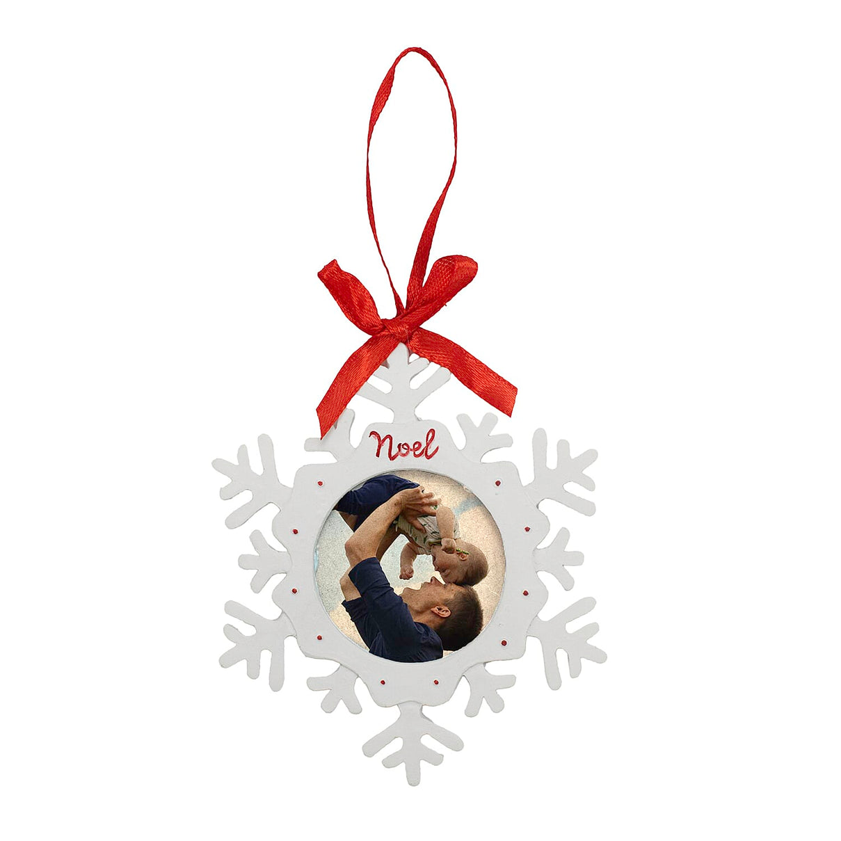 Set of 2 hanging photo frame ornament 7558179 2