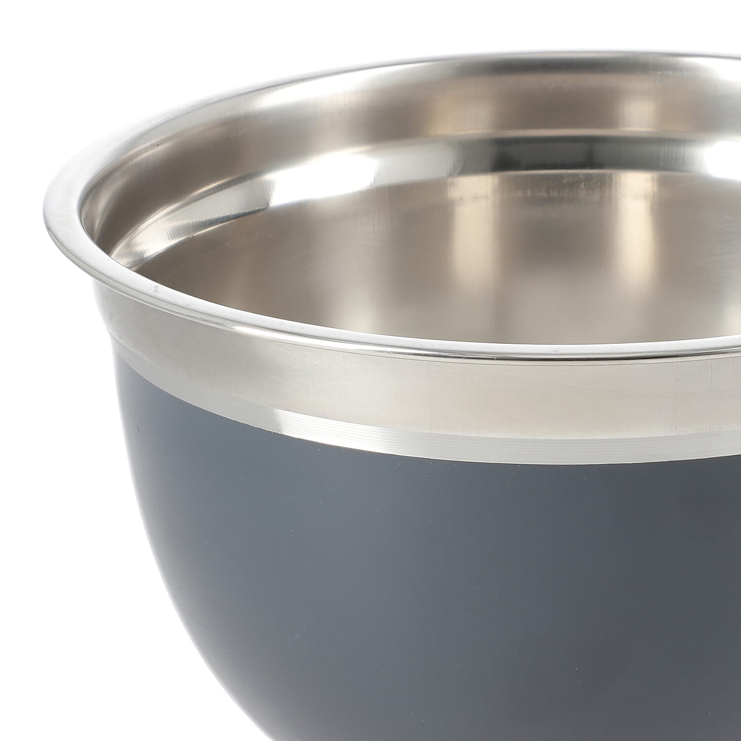 Set of 3 Stainless Steel Bowl with inside Plastic lid 7561592 5