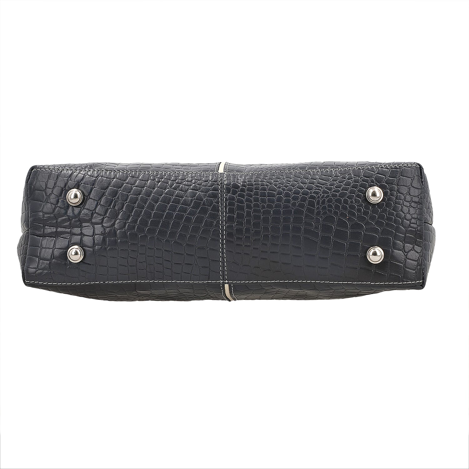 Crocodile Pattern Embossed Tote Bag 7562156 7