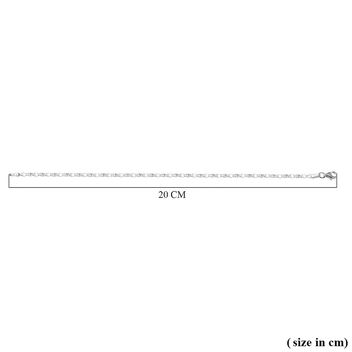 Designer Inspired - Italian Made Sterling Siler Fancy Bracelet (Size - 7.5) 7567226 4