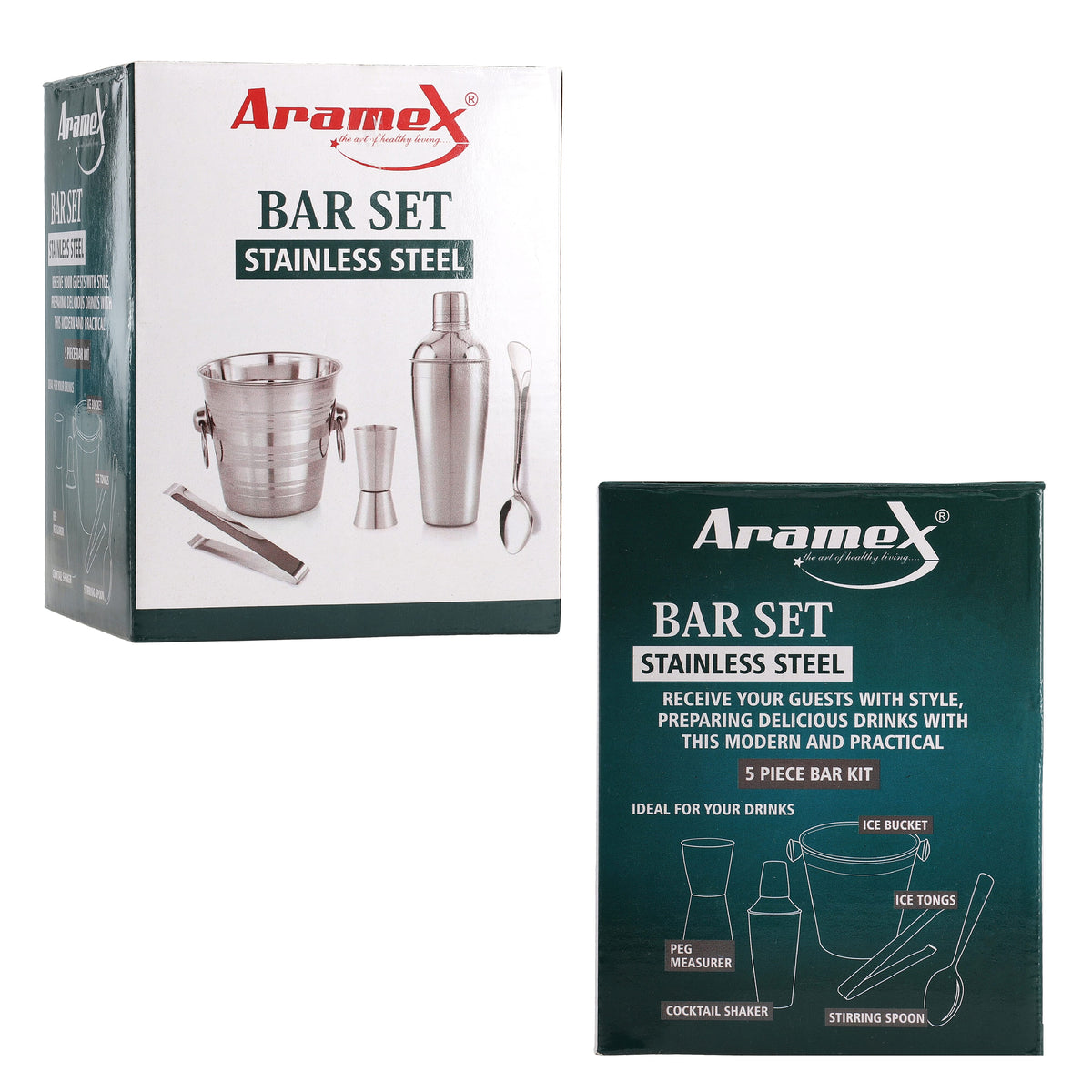 5-Piece Stainless Steel Bar Tools Set 7568997 9