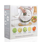 Set of 3 Stainless Steel Multifunctional Grating Basin (26 cm) - Silver