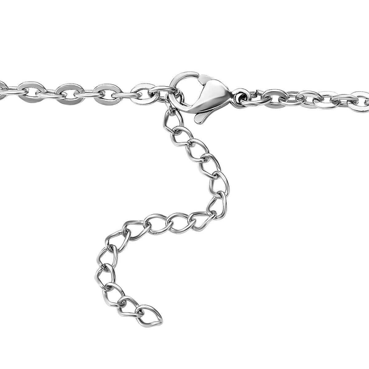 Tanzanian Natronite Necklace (Size - 24) Stainless Steel 45.00 ct 45.000 Ct. 7579087 4