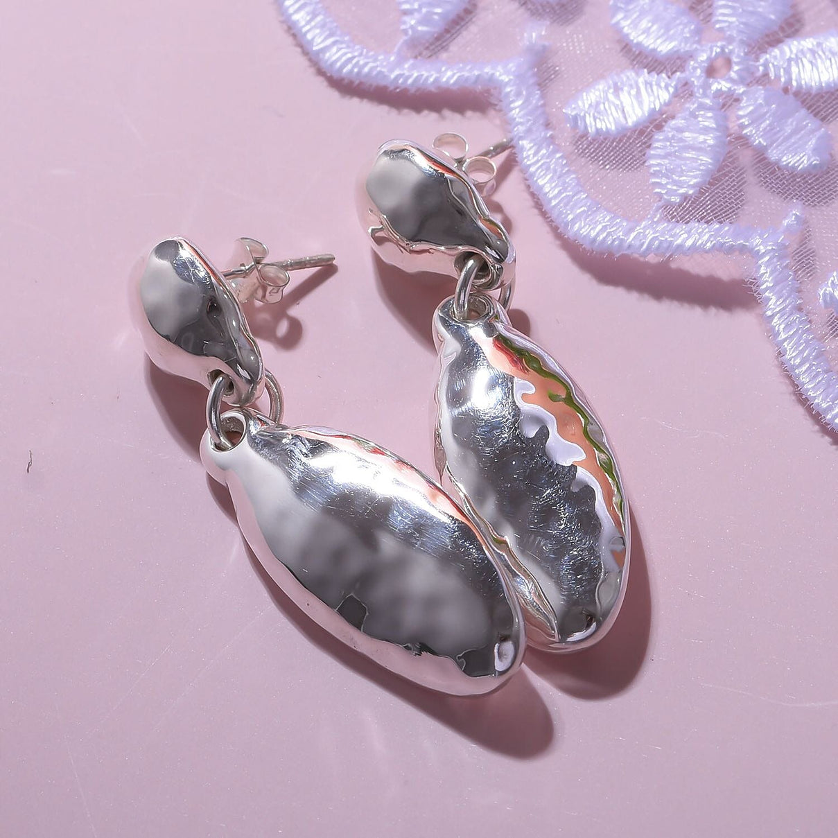 Bangkok Closeout - Sterling Silver Dangle Earrings 7595309 2